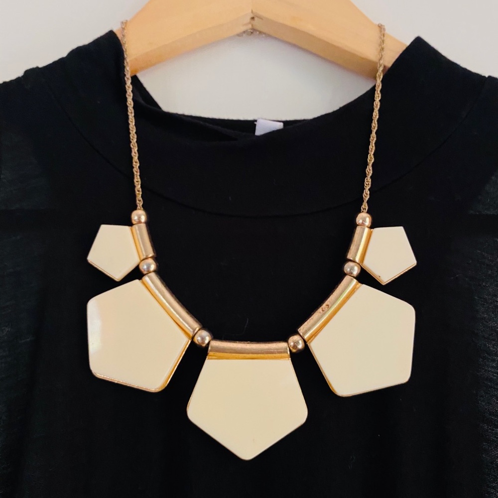 Cream Statement Necklace